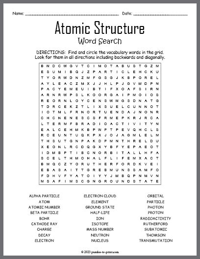 atomic scientists word hike|Word Hike Atomic scientist [ Answer ] .